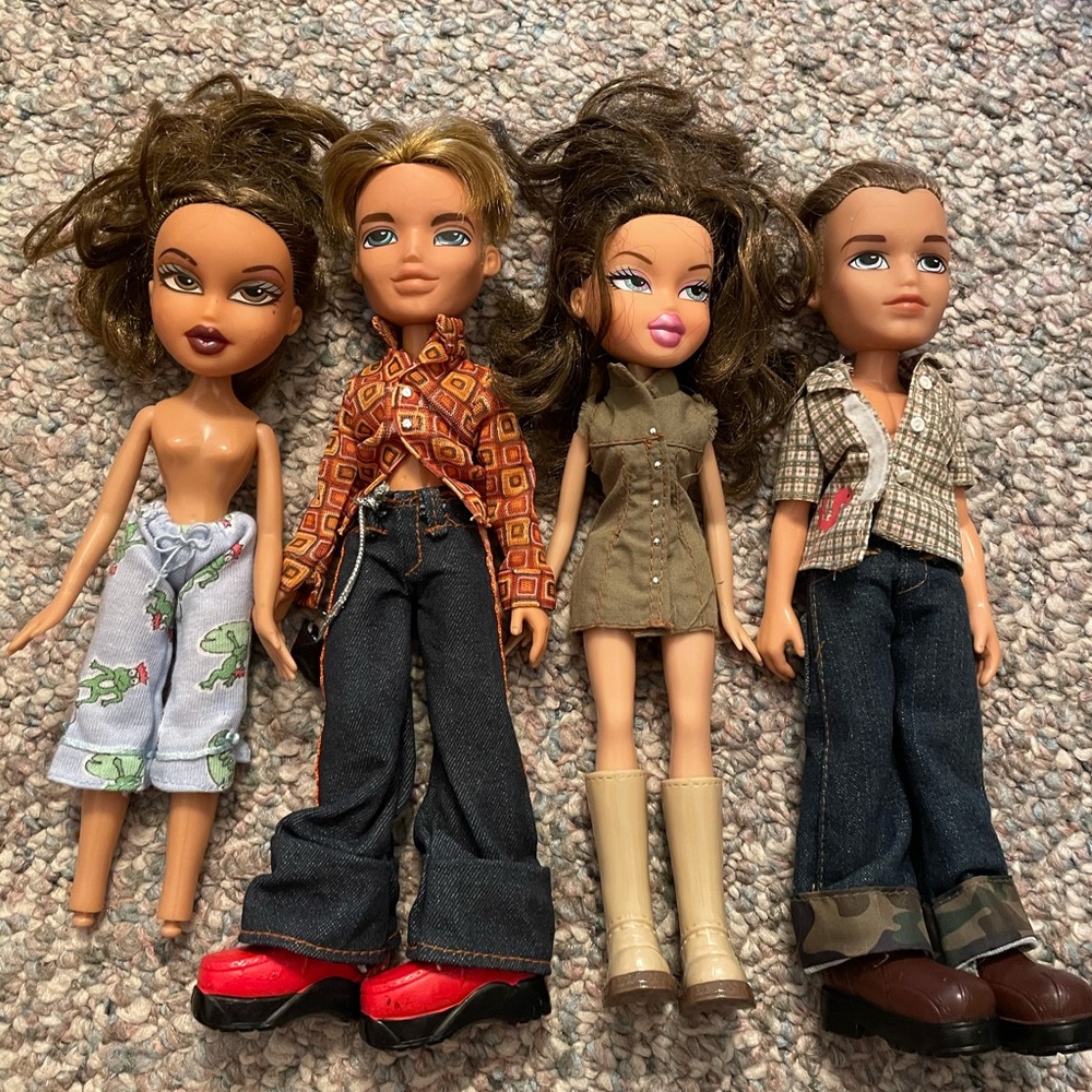 Y2K Bratz Doll Bundle Cameron Dylan Yasmin